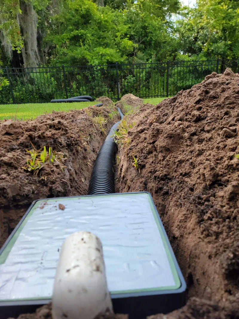 Drainage in Sarasota, Florida