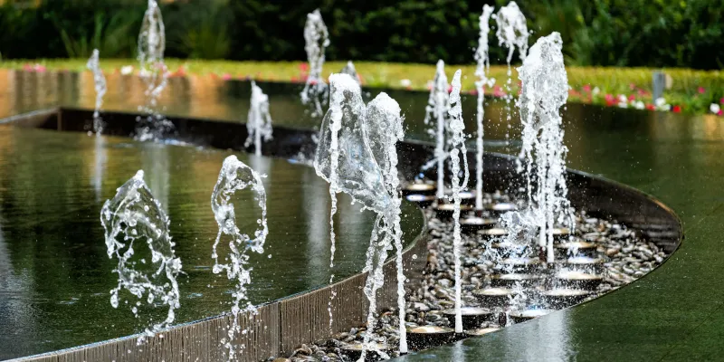 Commercial Fountain Installation in Lakewood Ranch, Florida